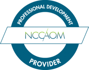 NCCAOM Acupuncture PDA Badge