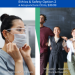 Ethics & Safety Combo Pack Option 2 - 4 Acupuncture CEUs