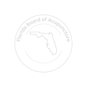 Florida Board of Acupuncture ACE Acupuncture Continuing Education grey logo