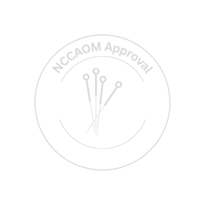 NCCAOM approval Board of Acupuncture ACE Acupuncture Continuing Education grey logo